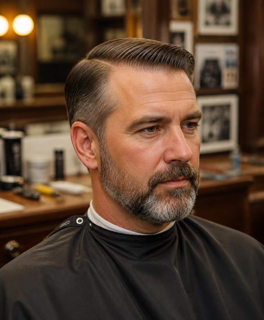 Classic Side Part